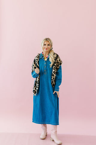 Mady Denim Oversized Dress