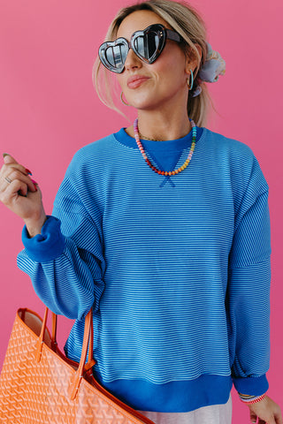 Hensley Stripe Sweatshirt