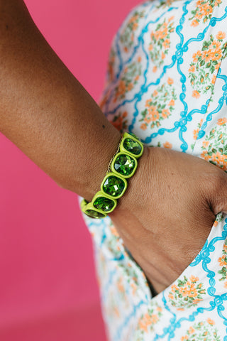 Elise Bracelet in Green