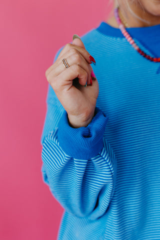 Hensley Stripe Sweatshirt