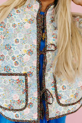 Jules Floral Quilted Jacket