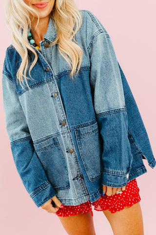 Jay Mix Denim Jacket