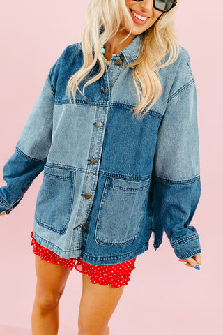 Jay Mix Denim Jacket