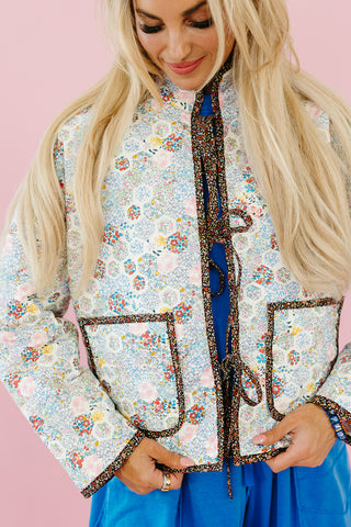 Jules Floral Quilted Jacket