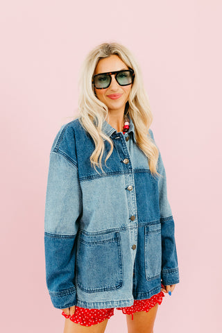 Jay Mix Denim Jacket