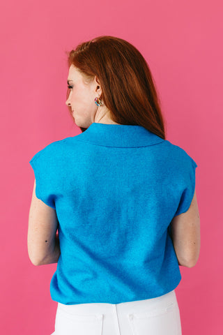Kelby Knit Polo Sweater