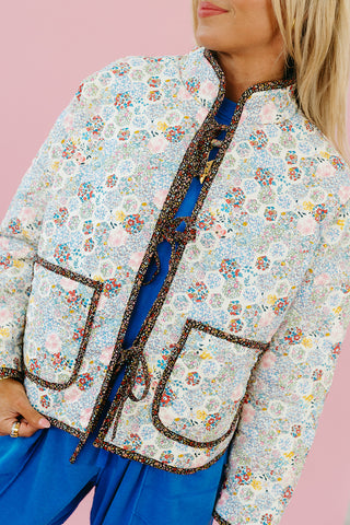Jules Floral Quilted Jacket