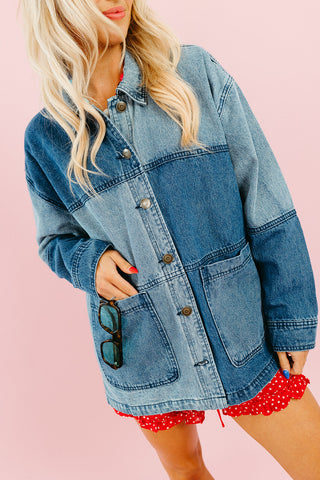 Jay Mix Denim Jacket