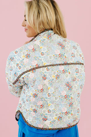 Jules Floral Quilted Jacket
