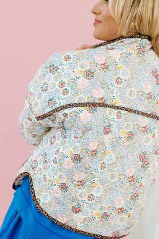 Jules Floral Quilted Jacket