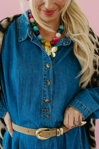 Mady Denim Oversized Dress