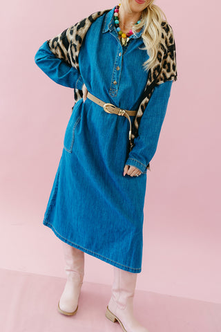 Mady Denim Oversized Dress