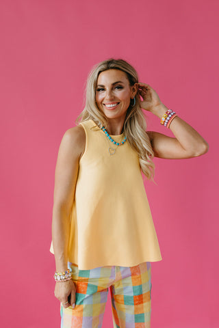 Carrie Flowy Knit Sleeveless Top