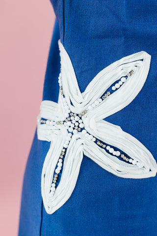 Jolie Embellished Starfish Mini Dress