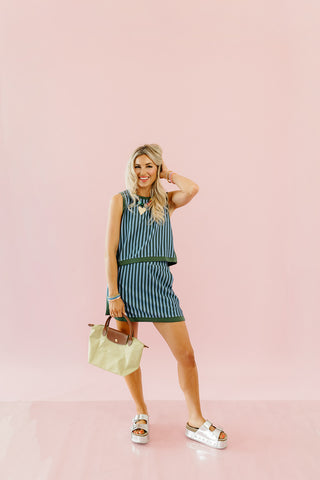 Margot Stripe Skort