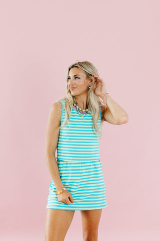 Campbell Stripe Skort Set