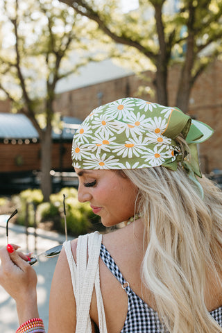 Daisy Bandana Scarf - RESTOCK