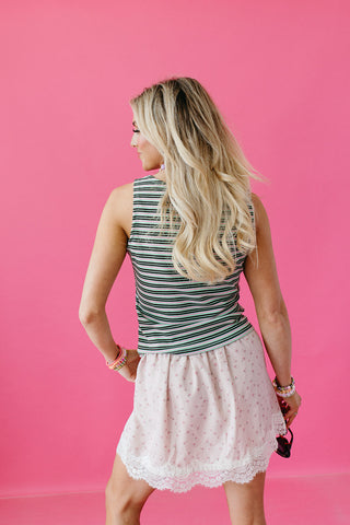 Aurora Floral Lace Skort