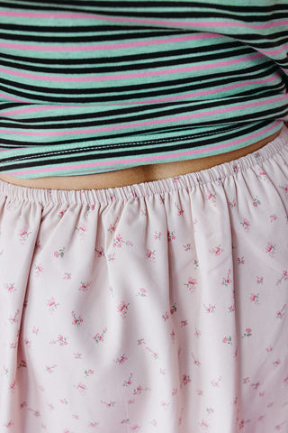 Aurora Floral Lace Skort