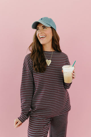 Fannie Stripe Outfit Set