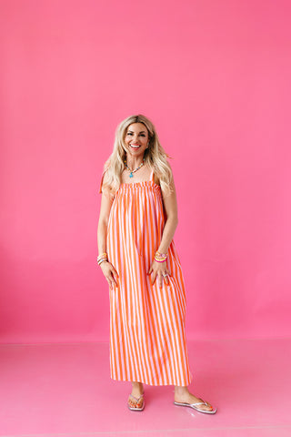 Winslow Stripe Midi Dress