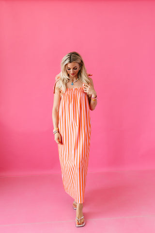 Winslow Stripe Midi Dress