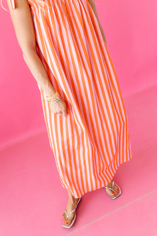 Winslow Stripe Midi Dress