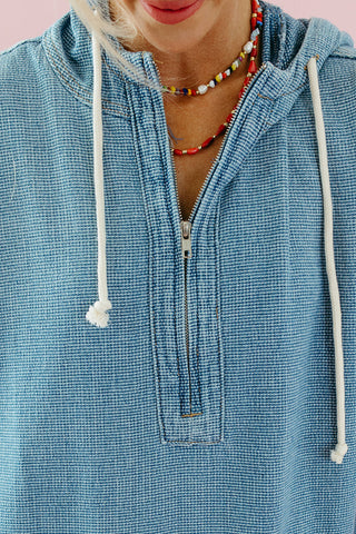 Faye Hooded Mini Dress