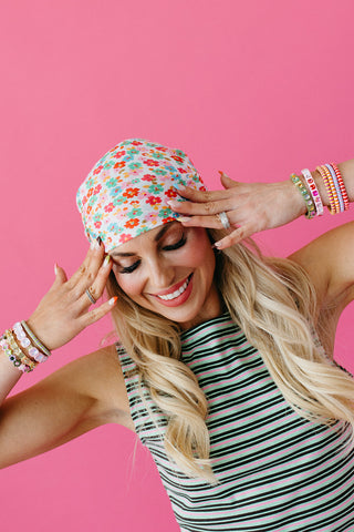 Ditsy Floral Bandana Scarf