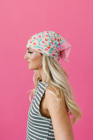 Ditsy Floral Bandana Scarf