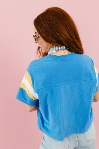 Amara Color Block Sleeve Tee