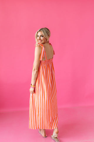 Winslow Stripe Midi Dress