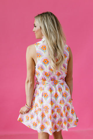 Marissa Floral Belted Mini Dress