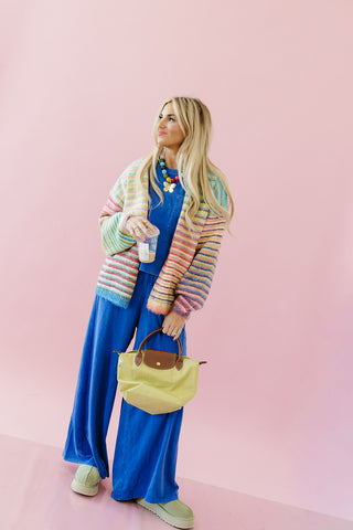 Neely Knit Pants in Cobalt