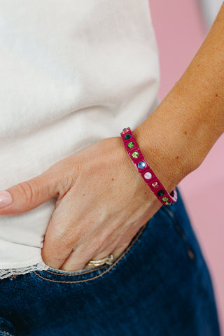 Maeve Bracelet in Jewel Tones