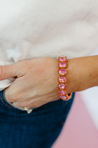 Layla Bracelet in Burnt Orange