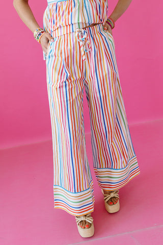 Kyler Multi Colored Stripe Pants