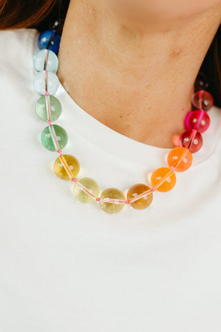Judy Necklace in Rainbow