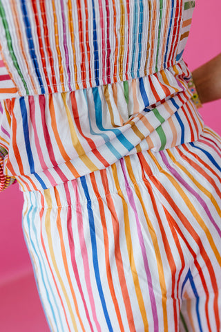 Kyler Multi Colored Stripe Pants