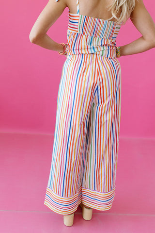 Kyler Multi Colored Stripe Pants