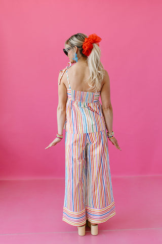 Kyler Multi Colored Stripe Pants