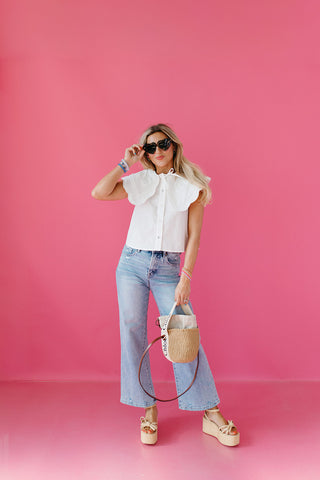 Dara High Rise Crop Jeans