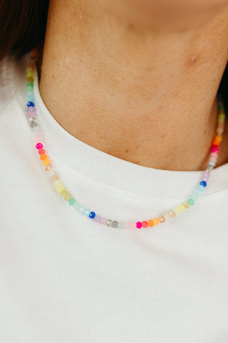 Leigh Necklace in Rainbow