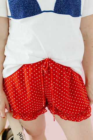 Kelsie Polka Dot Shorts