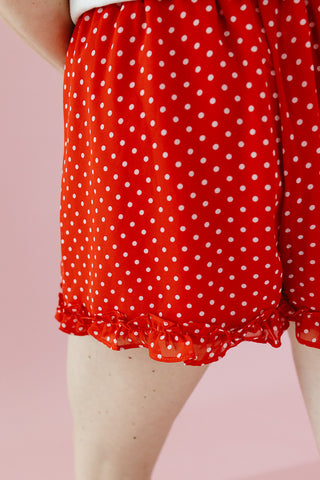 Kelsie Polka Dot Shorts