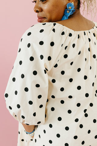 Prim Polka Dot Mini Dress