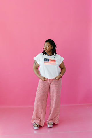 Liberty Flag Patch Tee