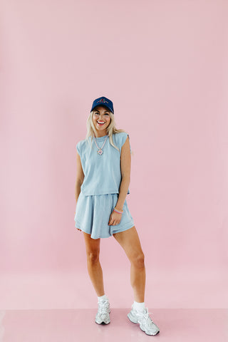Lulu Tank in Denim