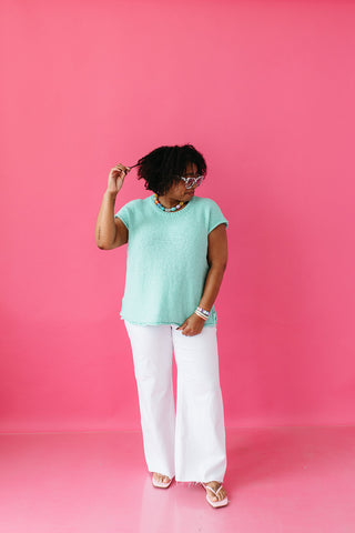 Kaida Cap Sleeve Sweater