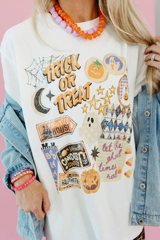 Vintage Halloween Collage Tee